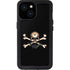 Alchemy Skull and Crossbones iPhone 15 Waterproof Case